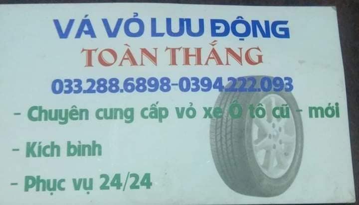 Vá vỏ khu vưc củ chi