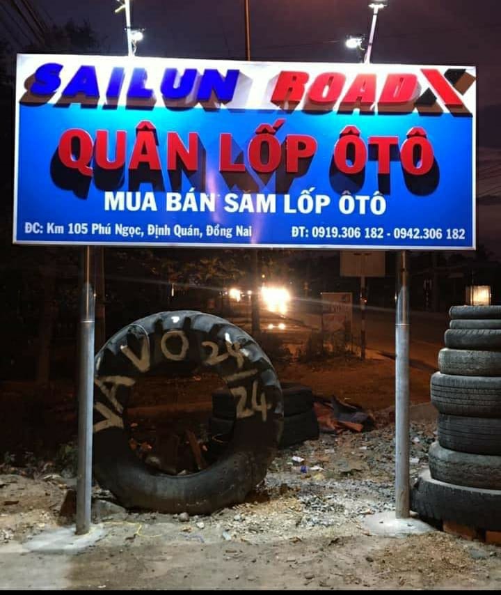 Vá vỏ kv định quán đồng nai