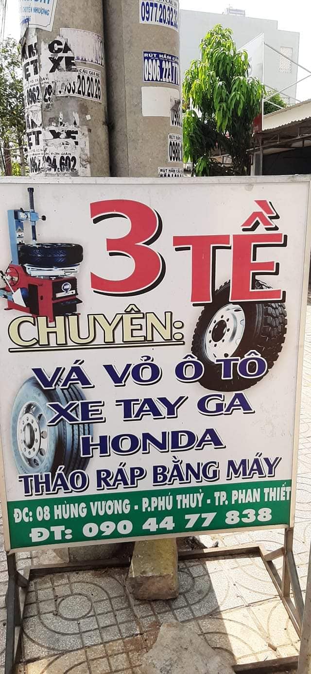 Vá Vỏ 3 Tề Bình Thuận