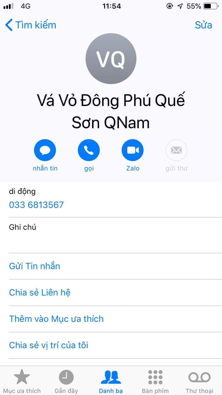 Vá Vỏ Đông Phú Quế Sơn -  Quảng Nam