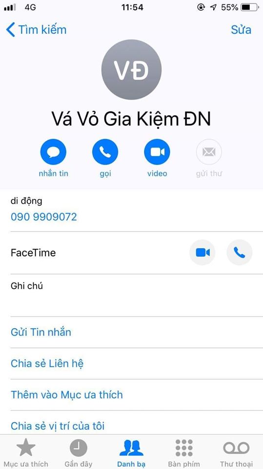 Vá Vỏ Gia Kiệm - Đồng Nai