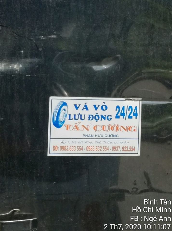 Vá vỏ Tấn Cường - Long An 