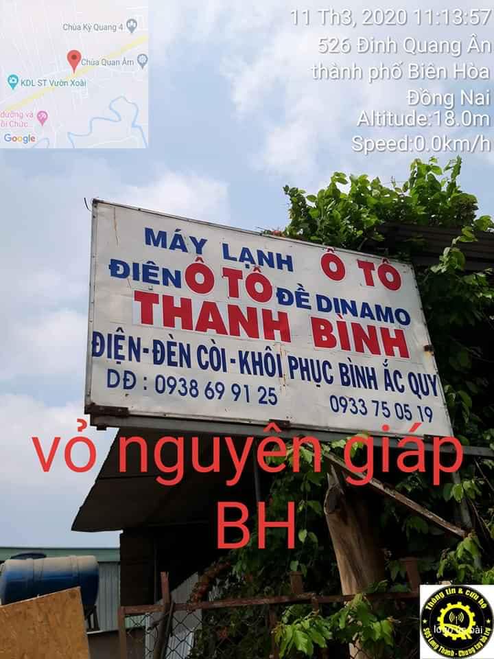Thanh Bình Thợ máy khu vực Biên Hoà