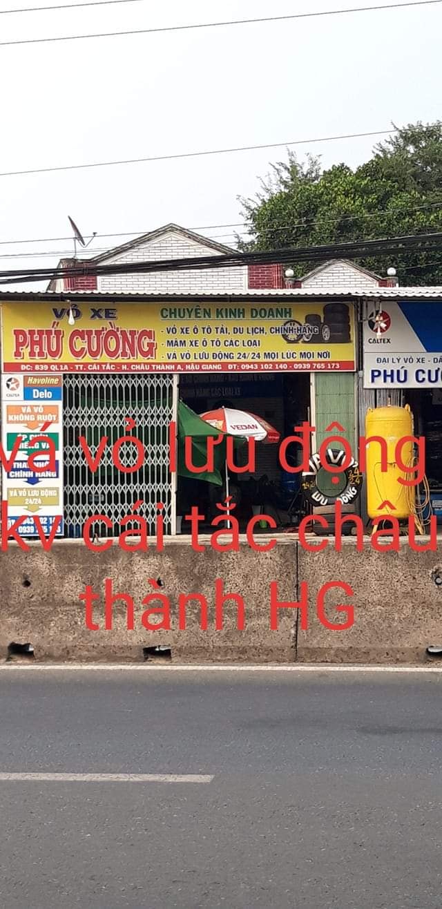 Vá vỏ kv cái tắc châu thành hậu giang