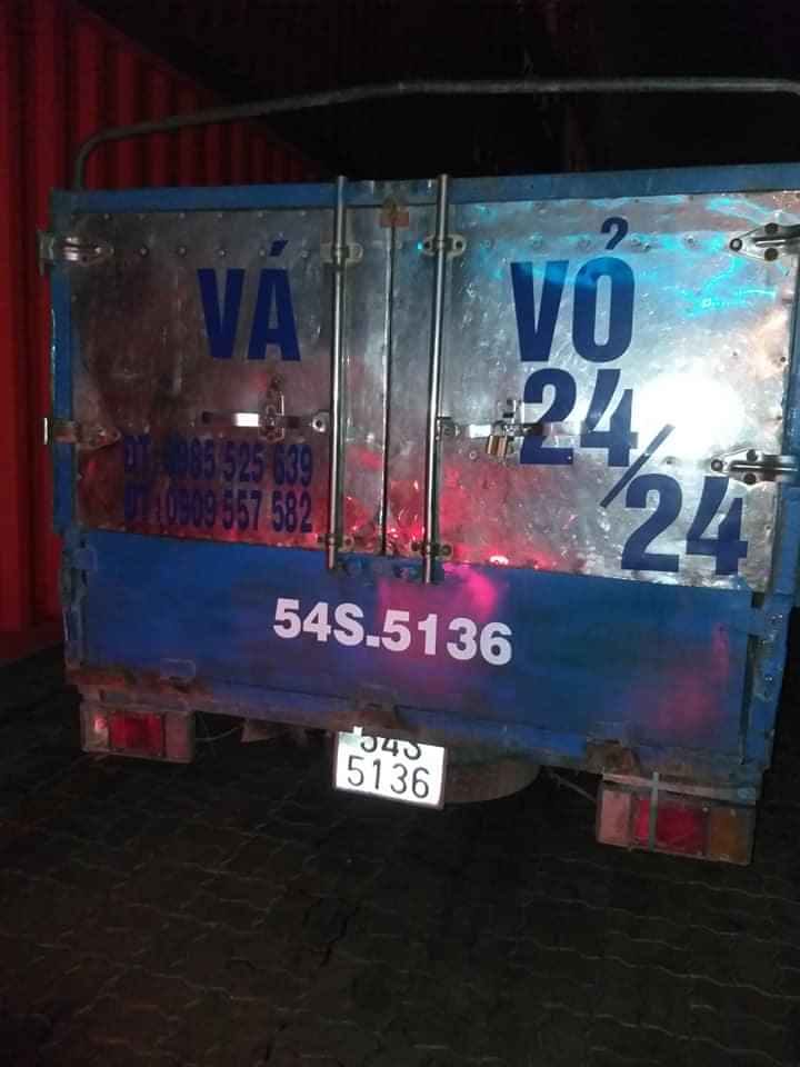 Vá vỏ khu vực cát lái quận 2