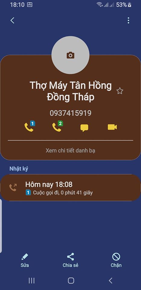 Thợ máy Tân Hồng Đồng Tháp