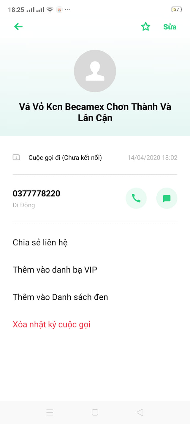 Vá vỏ kcn becamex chơn thành bình phước