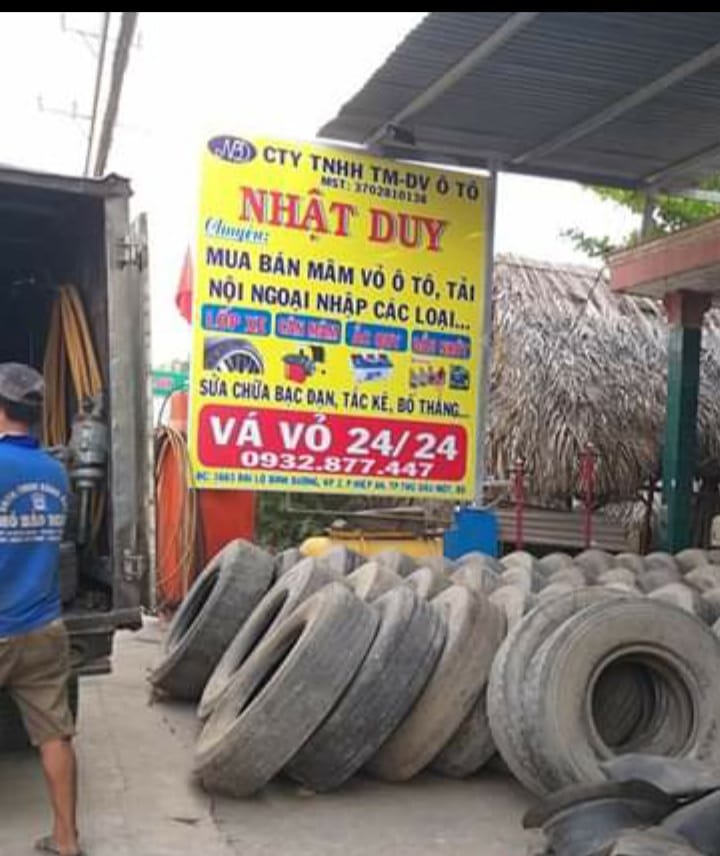 Vá vỏ khu du lịch đại nam Bình Dương