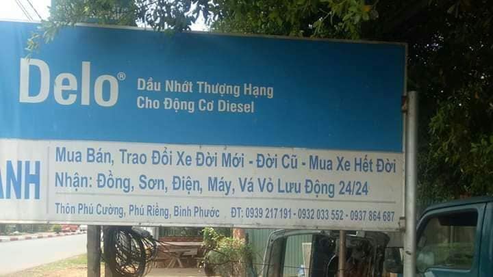 Ga ra khu vực Bình Phước